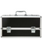 Lockable Sex Toy Storage Case Large Double Tiered - Black