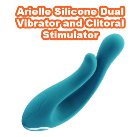Arielle Silicone Dual Vibrator and Clitoral Stimulator By Jordan