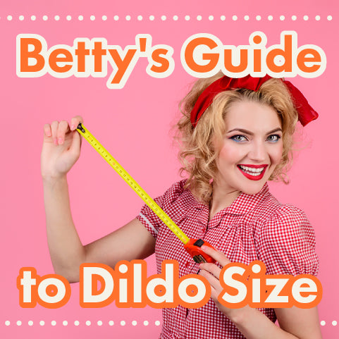 visual guide to dildo sizes : length and width