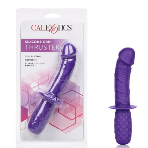 Silicone Grip Thruster Dildo Video Review