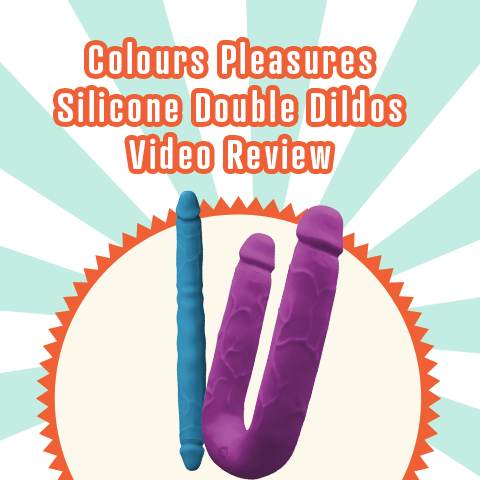 Colours Pleasures Silicone Double Dildos - Video Review