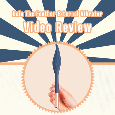 Deia The Feather External Teasing Vibrator Video Unboxing and Review