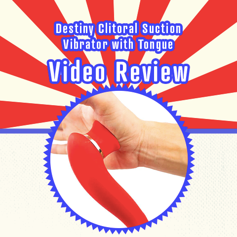 Destiny Clitoral Suction Vibrator with Tongue Video Review