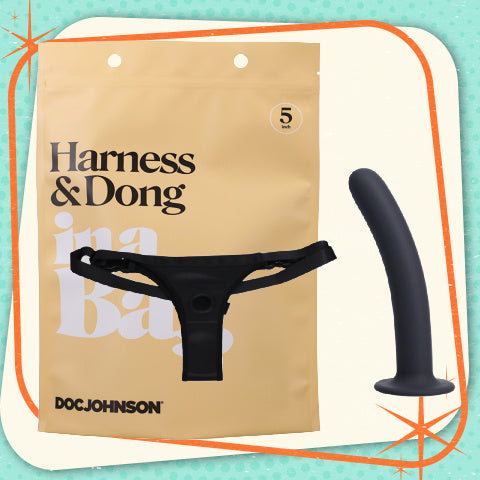 Fantastic for Pegging - Meet Harness & Dong In A Bag
