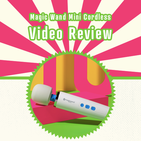 Magic Wand Mini Cordless Rechargeable Vibrator Video Review