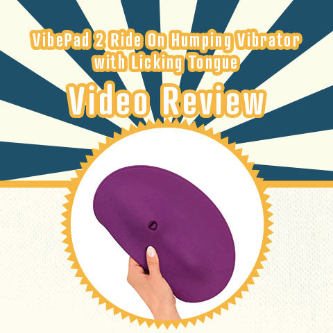 VibePad 2 Ride On Hands-Free Humping Vibrator with Licking Tongue Video Review