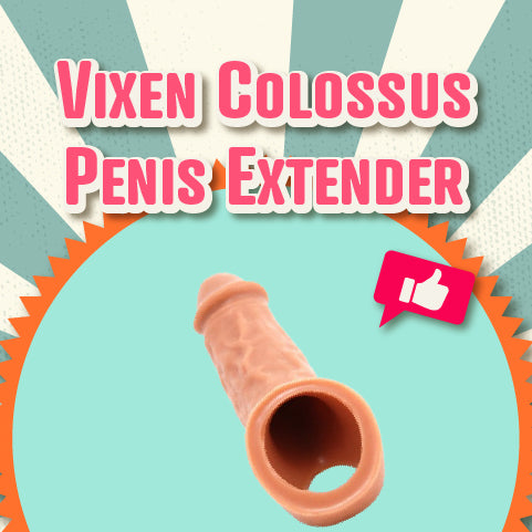 Vixen Colossus Silicone Penis Extender Video Review