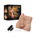 EnLust Rowen Realistic Ride-On Dildo with Vibrating Bullet - Vanilla