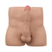 EnLust Rowen Realistic Ride-On Dildo with Vibrating Bullet - Vanilla