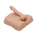 EnLust Rowen Realistic Ride-On Dildo with Vibrating Bullet - Vanilla