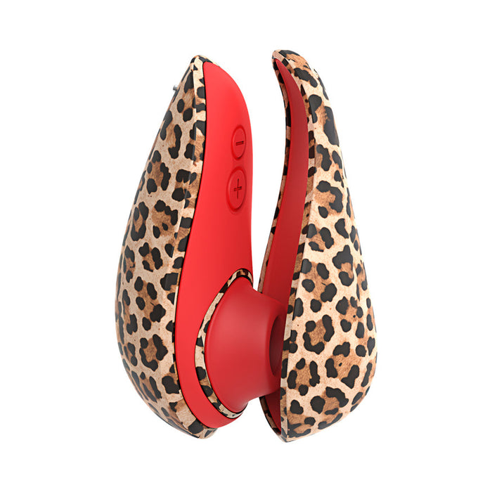 Womanizer Liberty 2 Leopard Pleasure Air Travel Sized Clitoral Stimulator