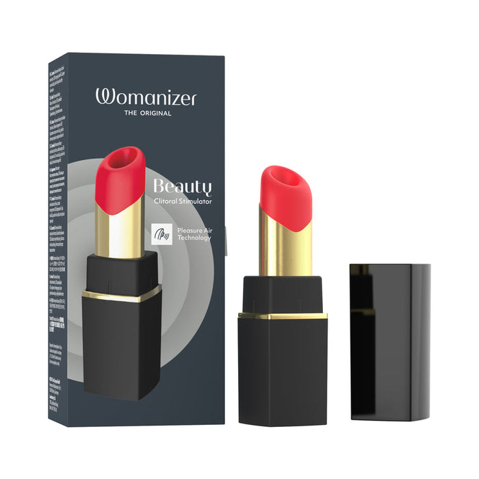 Womanizer Beauty Discreet Lipstick Pleasure Air Clitoral Stimulator