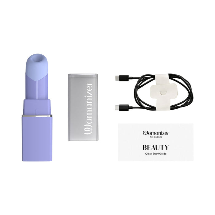 Womanizer Beauty Discreet Lipstick Pleasure Air Clitoral Stimulator