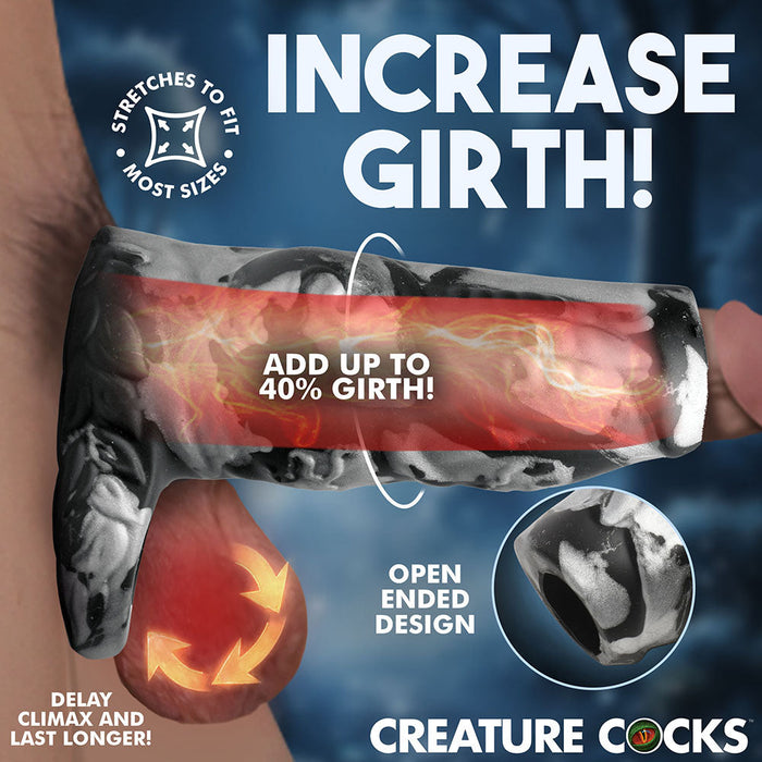 Creature Cocks Night Prowler Textured Silicone Penis Enhancer
