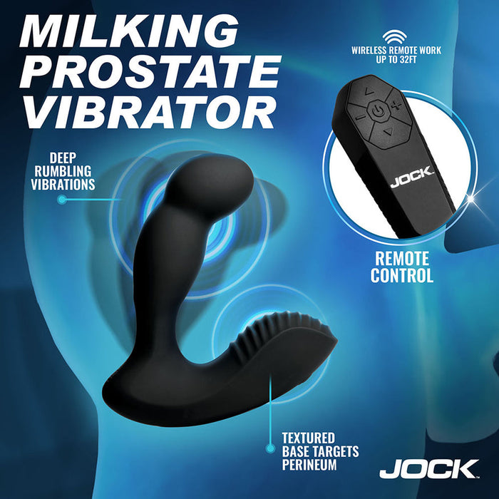 P-Force Milking Silicone Prostate Vibrator with Remote