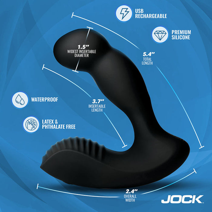 P-Force Milking Silicone Prostate Vibrator with Remote