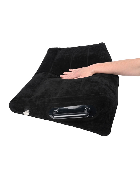 Pivot Inflatable Sex Positioner Wedge Cushion - Black