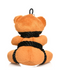 BDSM Teddy Bear Keychain with Ropes and Mask