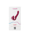 Product packaging for Lovense Lapis App Controlled Strapless Strap-On Dildo, a remote-controlled strapless strap-on, featuring an image of the pink toy, brand logo, and QR code on a white background.