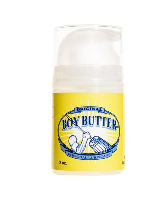 Boy Butter Original Oil Based Lubricant with Coconut Oil