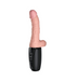 King Cock Plus 6.5 Inch Thrusting Heating Cock with Balls - Vanilla