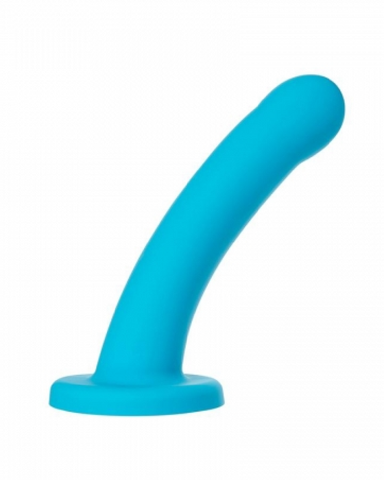 Hux 7 Inch Silicone Dildo - Turquoise