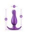 Matrix Beginner Quantum Butt Plug - Galactic Purple