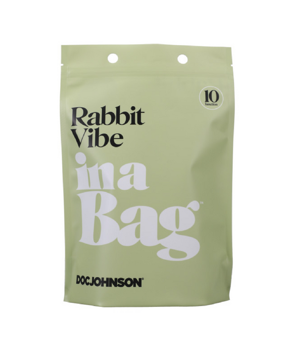 Beginner Black Rabbit Vibrator In a Bag