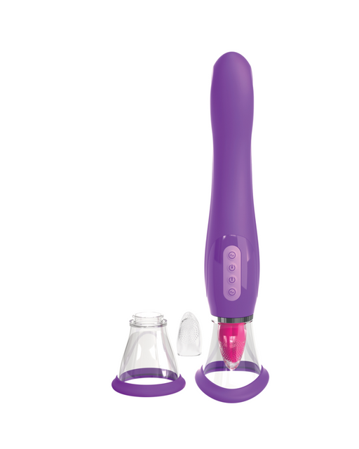 Fantasy For Her Ultimate Pleasure Double Ended Tongue Vibrator