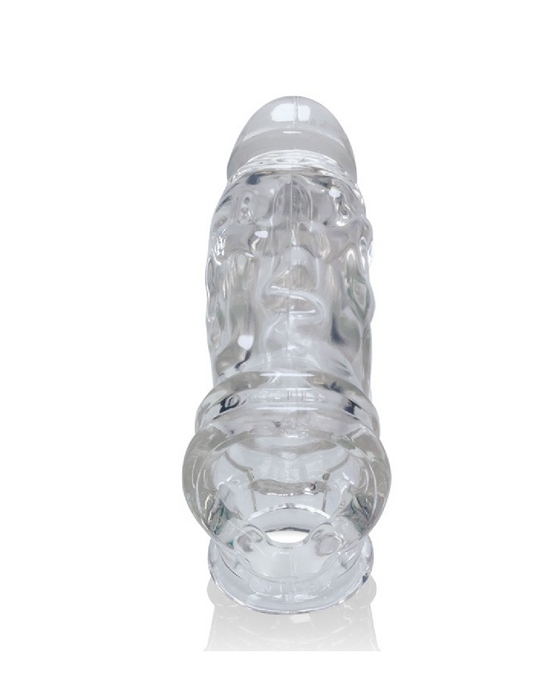 OxBalls Butch Cocksheath Penis Extender with Ball Strap - Clear