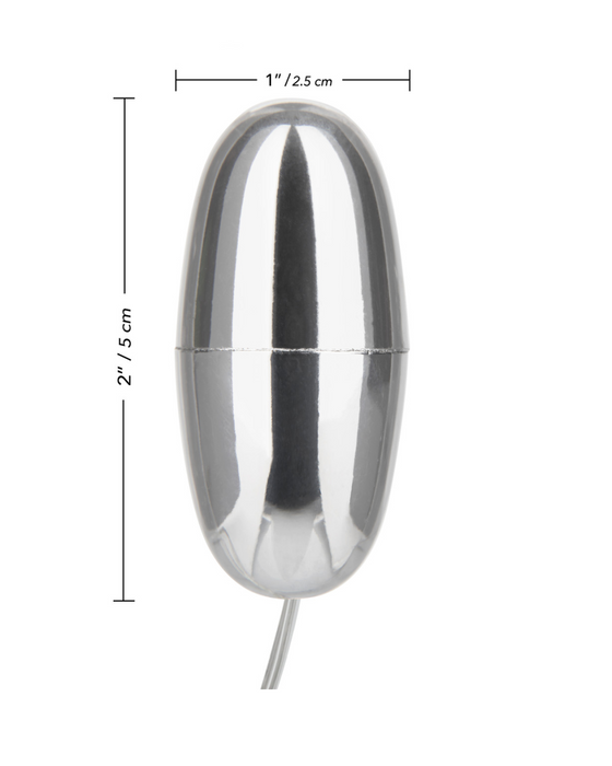Slim Teardrop Wired Remote Control Vibrating Bullet 