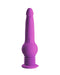 New York Gyro Quake Thrusting 9.75 Inch Silicone Dildo - Purple