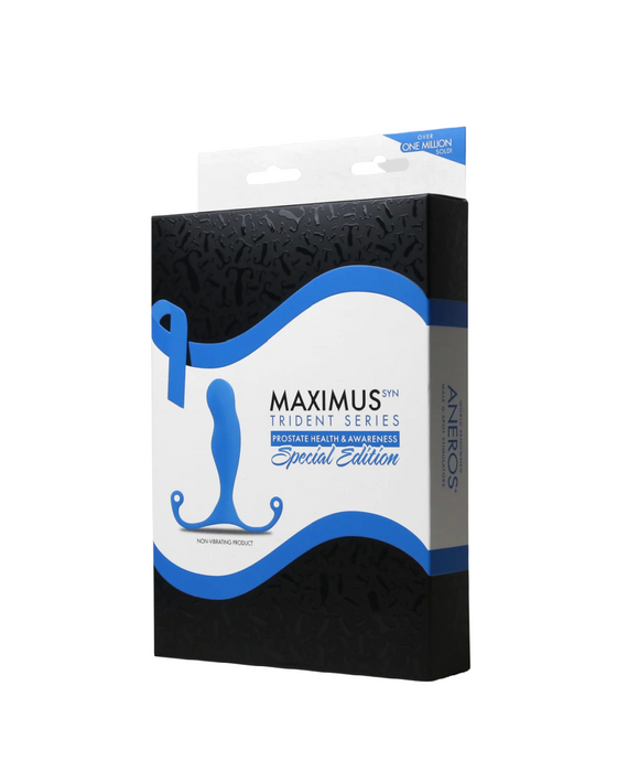 Aneros Maximus Trident Special Edition Blue Hands-Free Prostate Stimulator