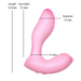 The Softies Dual Stimulation G-Spot Beginner Vibrator is a pink, L-shaped silicone toy measuring 124 mm long with a 92 mm insertable length, 35 mm diameter, and 13 mm base width.