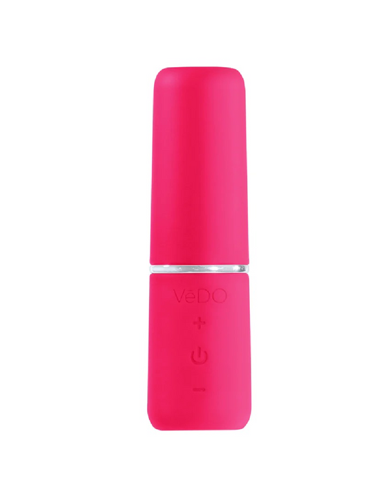 Retro Discreet Powerful Lipstick Vibrator - Pink