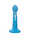 Twisted Love Bulb Tip 6 Inch Beginner Silicone Dildo - Blue