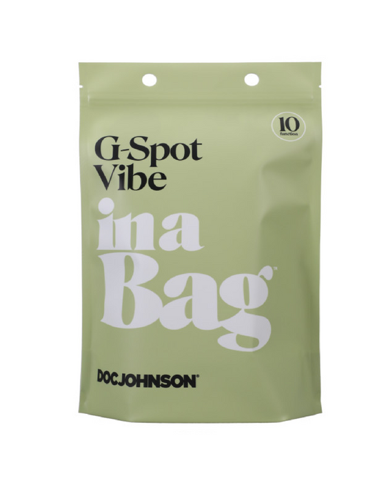 Beginner Black Silicone G Spot Vibe In a Bag