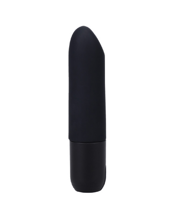 Beginner Classic Black Silicone Bullet Vibrator In a Bag