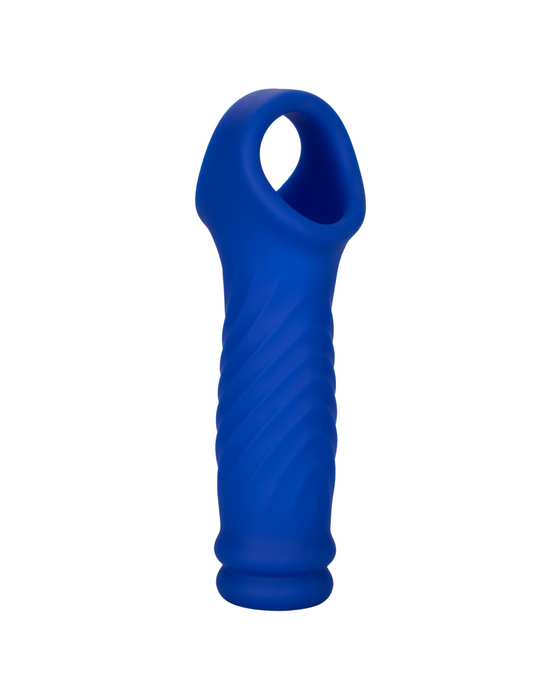 Admiral™ Liquid Blue Silicone Wave Penis Extension
