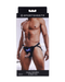 Mannequin displaying a Sportsheets Dual Desires Double Penetration Strap On Harness in packaging with a dual O-Rings feature.