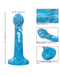 Twisted Love Bulb Tip 6 Inch Beginner Silicone Dildo - Blue
