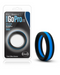 Performance Silicone Go Pro Cock Ring - Black & Blue