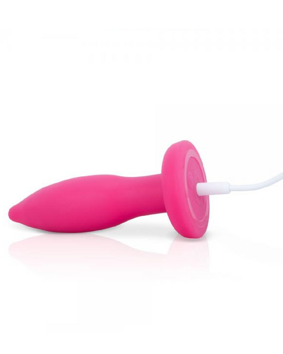 My Secret Silicone Remote Controlled Vibrating Butt Plug - Pink