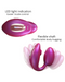 Wonderlover Hands Free Clitoral and G-Spot Vibrator with Remote - Pink