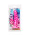 Twisted Love Ribbed 5.5 Inch Beginner Silicone Dildo - Pink