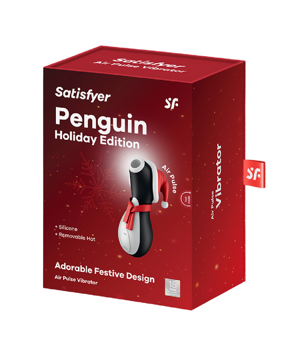 Satisfyer Penguin Holiday Edition Pressure Wave Waterproof Silicone Stimulator
