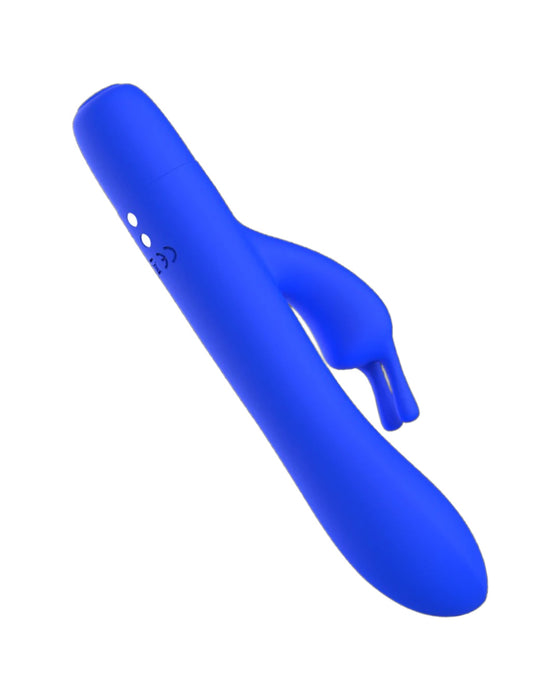 Bwild Bunny Classic Beginner Waterproof Rabbit Vibrator - Blue