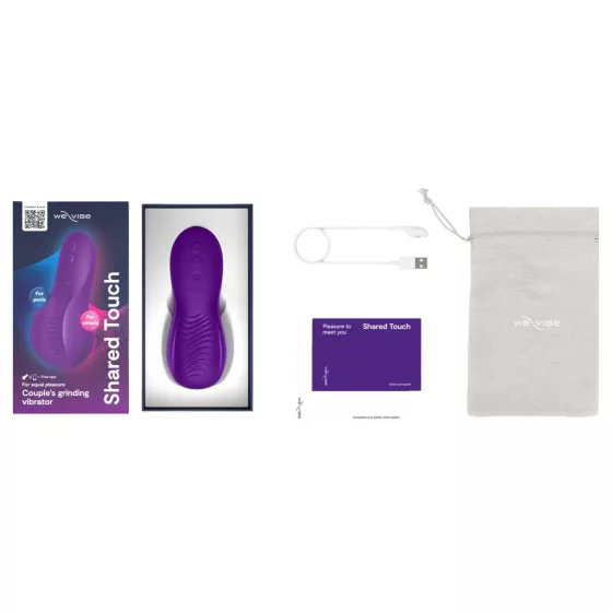 We-Vibe Shared Touch Double-Sided Couples Grinding Vibrator