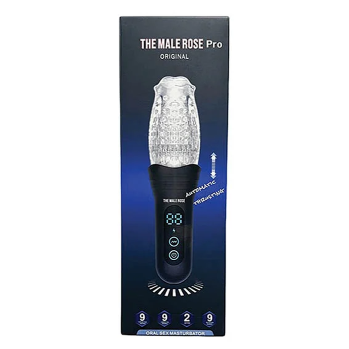 The Male Rose Pro Thrusting Vibrating & Rotating Masturbator