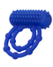 Maximus 10 Bead Vibrating Beginner Cock Ring for Couples - Blue